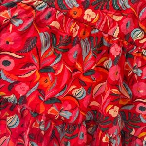 Baby doll top with ruffles